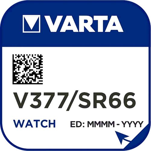 VARTA V377 Pile Bouton 1.55 volts Montre Watch Réf SR626SW SR66