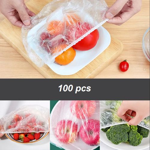 Generic 100Pcs sacs de conservation alimentaires en plastique transparente  à prix pas cher