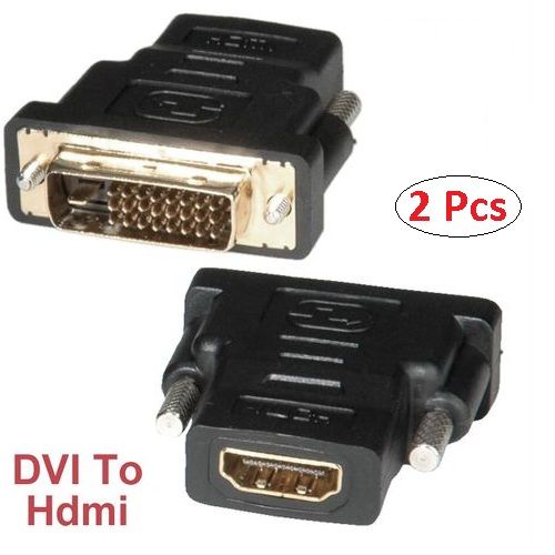 Generic Adaptateur DVI Male vers Hdmi Femelle // DVI M to Hdmi F