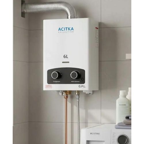 product_image_name-ACITKA-Automatique Chauffe-eau à gaz, Instatantané, Sécurisé 6L/min-2