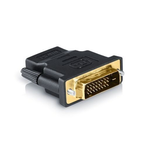 Generic Adaptateur DVI HDMI, Connecteur DVI D 24+1 Mâle vers HDMI