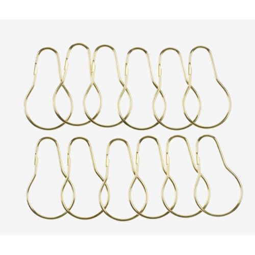 product_image_name-Generic-12 Anneaux rideau de douche doré-1