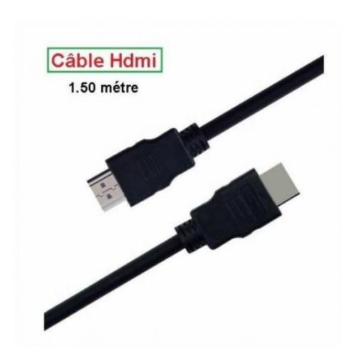 product_image_name-Generic-Câble HDMI mâle mâle 1.5 mètres pour relier TV, Pc, laptop, portable, Playstation, TV Android Box -noir-2