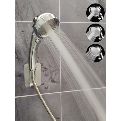 Generic Grand Pommeau De Douche Haute Pression - Argent - Prix pas cher