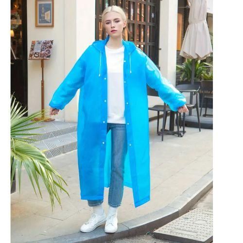 Generic Manteau de pluie leger avec capuche pour homme et femme protection efficace contre la pluie Bleu a prix pas cher Jumia Maroc