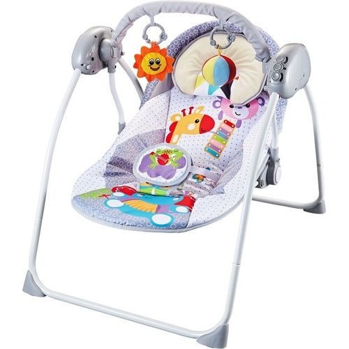 Generic CH71808A Balançoire Bébé Girafe Électrique Avec Siège