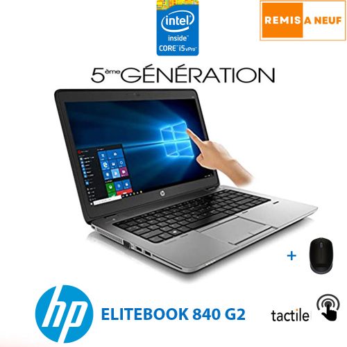 Hp Ordinateur Portable EliteBook 820- i5 -RAM 16Go- 256Go ssd - remis à  neuf/ à prix pas cher