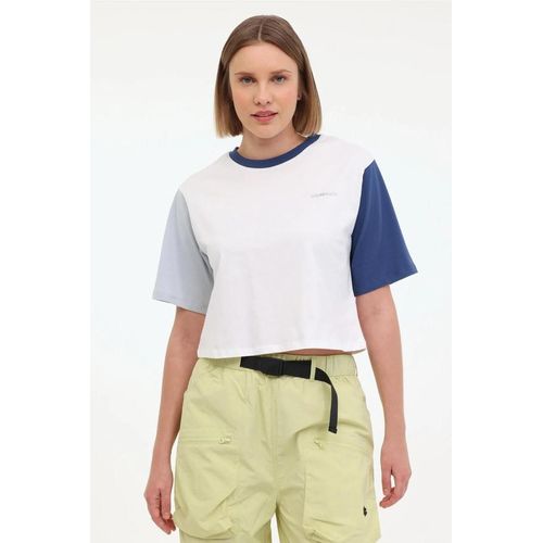 product_image_name-Lumberjack-T-Shirt Femmes - Blanc-1