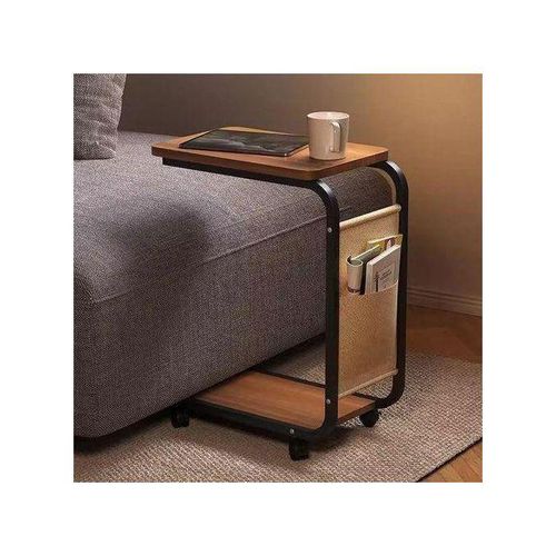 Generic Table basse mobile pour salon, table d'appoint de chevet, table d'angle compacte - image 6