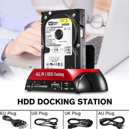 Ide Sata Dual All In 1 Hdd Dock Station d'accueil Disque dur