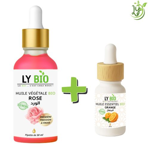 product_image_name-LY BIO-عبوة زيت ورد 50 مل - قطارة + زيت البرتقال العطري 10 مل-1