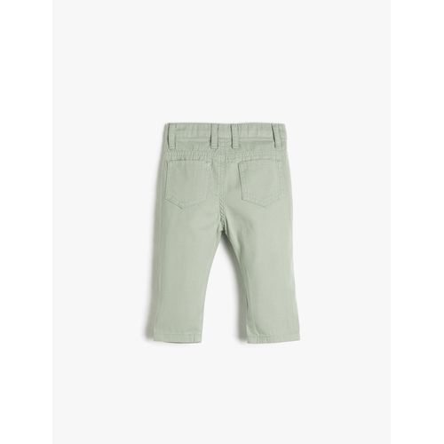 product_image_name-Koton-PANTALON POUR BÉBÉ - VERT-2