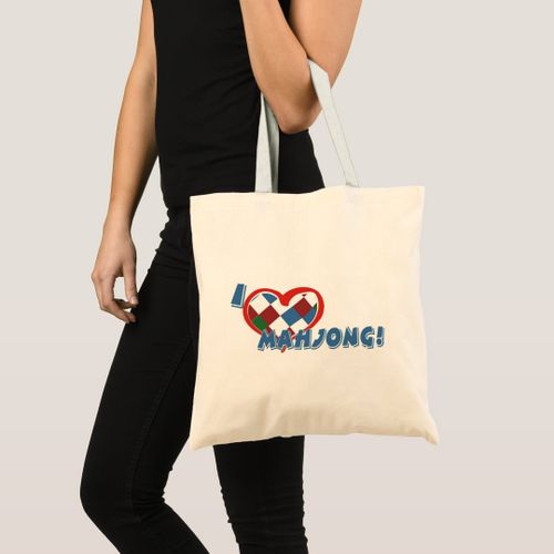 product_image_name-Generic-Tote bag the meal canvas of the mahjong lover Unique, haute qualité-1