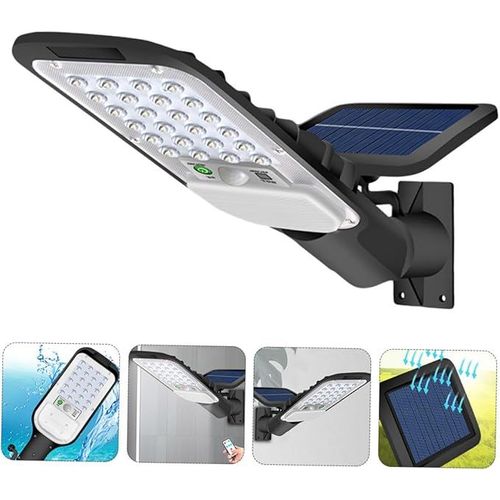 product_image_name-Generic-Applique Murale Solaire LED avec Capteur de Mouvement, Éclairage Durable et Étanche pour Extérieur-1