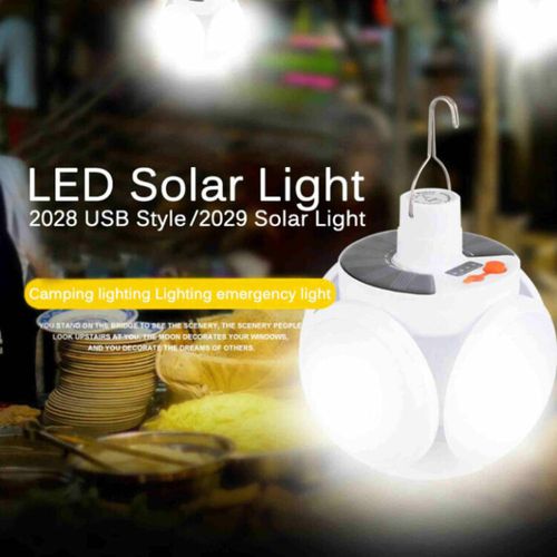 Generic Lampe solaire portative rechargeable à prix pas cher