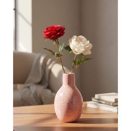 product_image_name-Generic-Vase Décoratif avec Fleurs Élégantes – Style Moderne & Chic-2