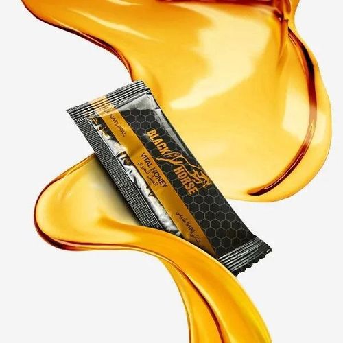 product_image_name-Generic-BIack Horse Miel-Assal - Aliments pour la sante sexuelle des hommes Herbes pures, de miel royal personnalise - Grand pack de 24 sachets-2