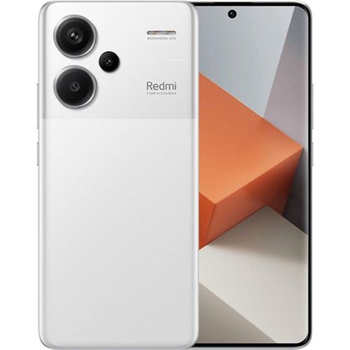 Redmi Note 13 PRO Plus +5G (12Go, 512Go) Dimensity 7200 Ultra - 200 MP- Blanc