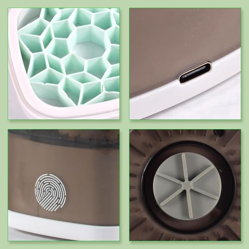 product_image_name-Generic-Nettoyeur de pinceaux de maquillage électrique 3 en 1, Spinner automatique, support de support de pinceaux de maquillage, livres paresseux pour femmes, laveuse de pinceaux, outil à séchage rapide-5