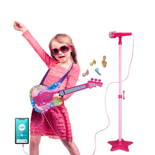 Guitare enfant, guitare electrique enfant avec microphone