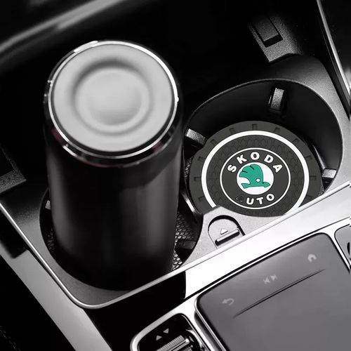 Generic 2 tapis voiture, tasse d'eau porte-bouteille. Tapis tasse Mercedes  Benz à prix pas cher