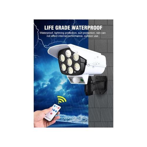 product_image_name-Generic-Caméra de surveillance solaire avec projecteur LED 77 SMD.-2