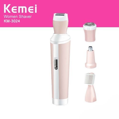 product_image_name-Kemei-4in1 أنثى الجسم والوجه الشعر إزالة الشعر الكهربائية الانتهازي للنساء الأنف الأذن الحاجب-5