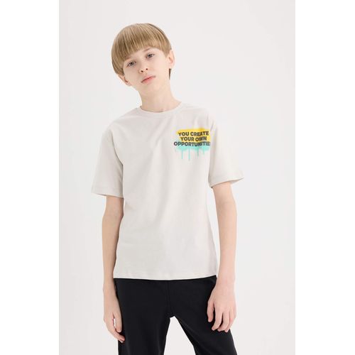 product_image_name-Defacto-تيشيرت أولاد نص كم مطبوع قصة عادية برقبة مستديرة-3