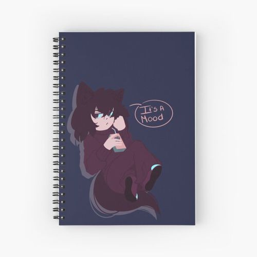 Generic It's a Mood Spiral Notebook Bloc note