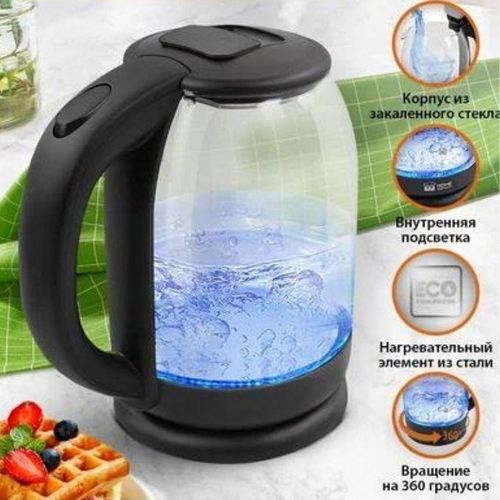 product_image_name-Generic-Bouilloire électrique en verre avec eclairée led chauffe-eau 1,8 L-1