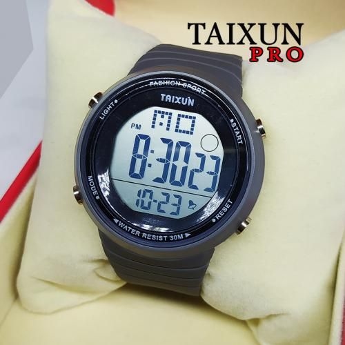 Taixun New montre Sport élégante Numérique Multifonction water