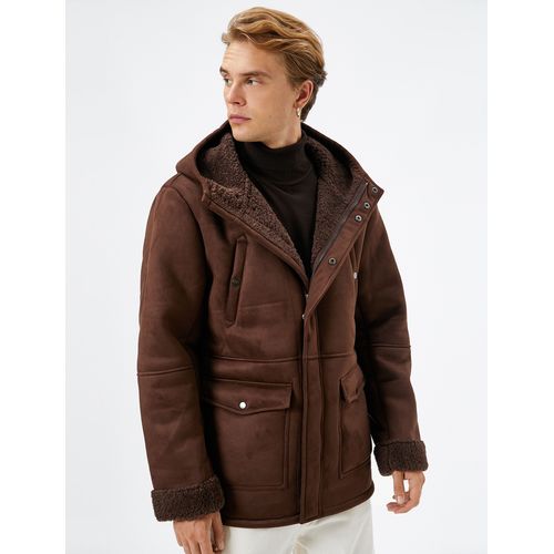 Veste marron homme pas cher top