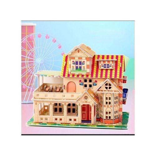 product_image_name-Generic-Puzzle 3D Villa Européenne – Jeu de Construction Enfant-1