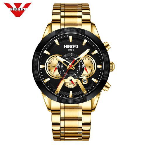 product_image_name-Nibosi-Montres Homme Chronographe Mouvement de Quartz Style Luxe -4