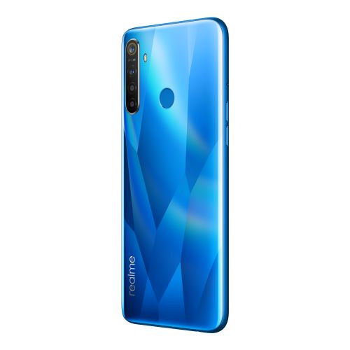 Realme ريلمي 5 - بطارية 5000 مللي أمبير- كاميرا رباعية - سناب دراغون 665 AIE - شاشة كاملة ميني دروب 6.5 بوصات -