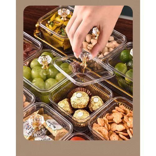 product_image_name-Generic-Set élégant de 4 pots avec plateau - Idéal pour servir l'huile, le beurre, l'amlou et le miel-4