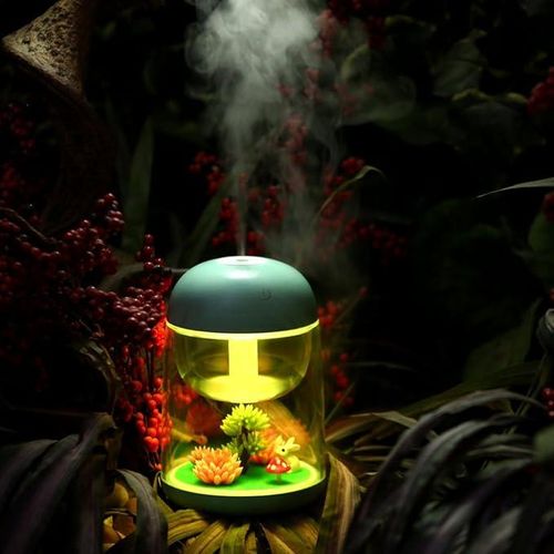 product_image_name-Generic-Humidificateur d'air Micro LED Paysage, Mode Brume Réglable, Arrêt Automatique Sans Eau Divers Endroits Comme Chambre, Bureau-2