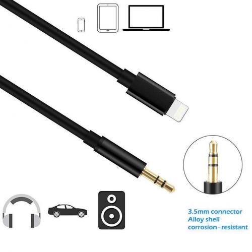 Generic cable iphone vers 3.5mm Jack Audio Câble pour Voiture,Casque, adaptateur  Audio, convertisseur à prix pas cher