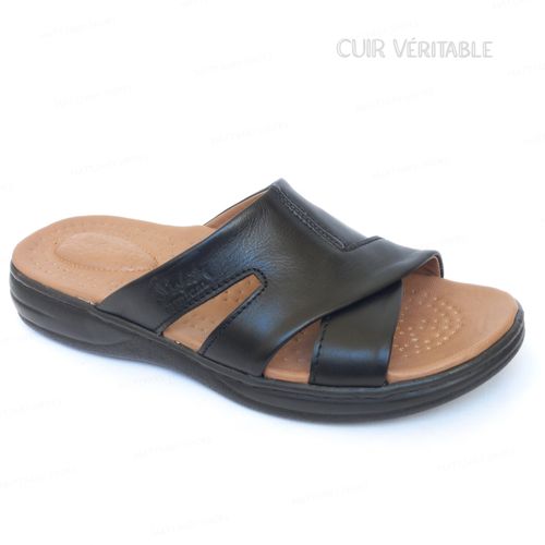 Jives sandal Sabot medical pour homme. Vrai cuir. Bon qualit