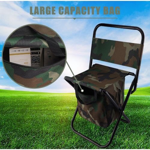 product_image_name-Generic-كرسي التخييم و الصيد المهم لراحة  القابل للطي بحقيبة كبيرة  -Chaise de camping et pêche pliante-8