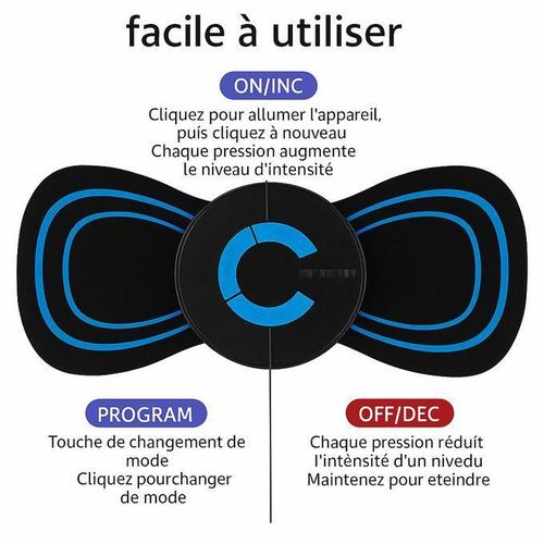 product_image_name-Generic-Appareil Massage Cervical Électrique – Soulagement Rapide, Léger, Portable et Rechargeable-2