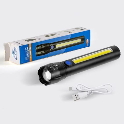 Acheter NOUVELLE luminosité OSL + COB lampe de poche LED puissant