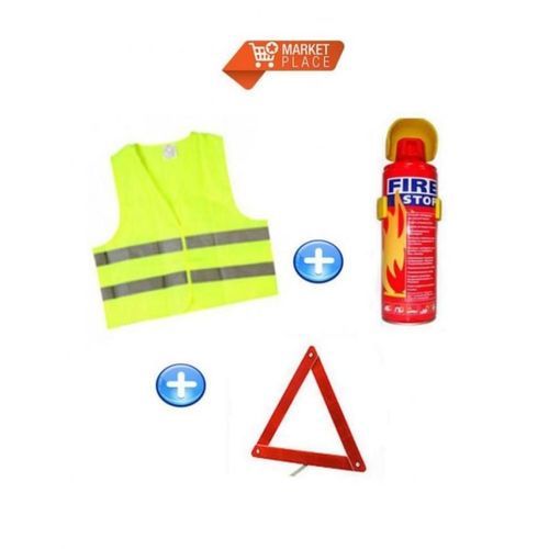 Kit de sécurité Triangle + Gilet