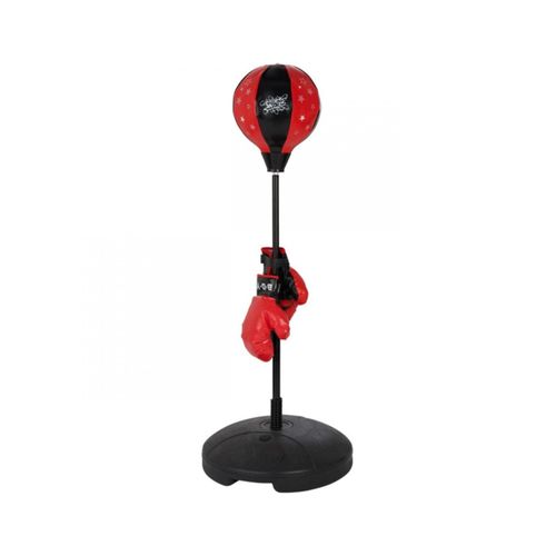 product_image_name-Generic-Sac De Frappe Enfants Punching Ball Réglable En Hauteur 80-110cm Avec GaDe boxe Et Pompe Pour Entraînement De Boxe-3