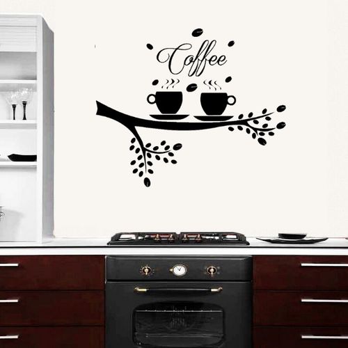 Sticker mural Grains de Café 