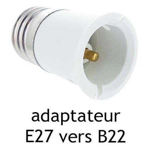 Adaptateur Douille B22 pour ampoul.