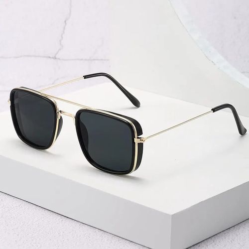 Generic Lunettes de Soleil a la Mode pour Femmes et Hommes Cadre Carre en Metal a prix pas cher Jumia Maroc