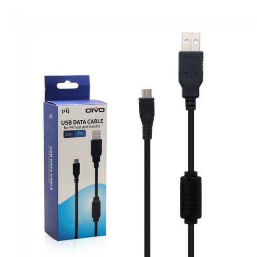 Otvo Cable USB Chargeur Manette PS4 Playstation 4 Slim & Pro 2