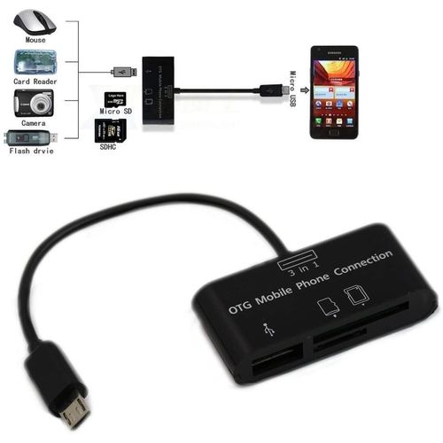 Lecteur De Carte SD Adaptateur Micro USB OTG Et Lecteur De - Temu  Switzerland