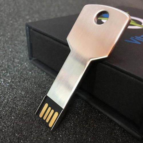 product_image_name-HI-PRO-Clé USB 16Go (2 Clés USB 8Go x2) – Pack Duo Design Clé Métal – Compatible PC, TV, Autoradio – Stockage Documents & Photos-3